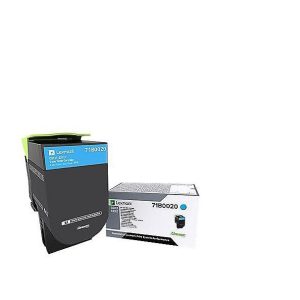Toner Lexmark 71B0020, Cyan