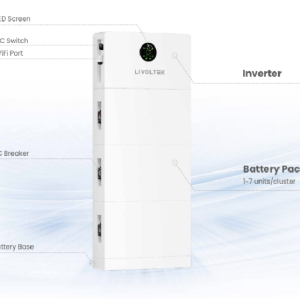LIVOLTEK ALL-IN-ONE iPower HES1-5KS2, 1-Phase Hybrid inverter 5kW, with WIFI/CT