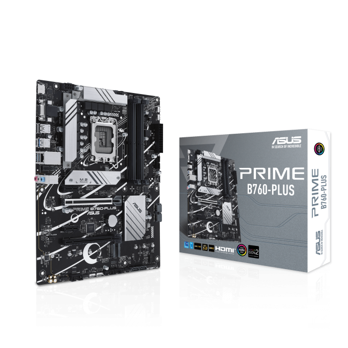 Placa de baza ASUS PRIME B760-PLUS, Socket 1700, DDR5, ATX