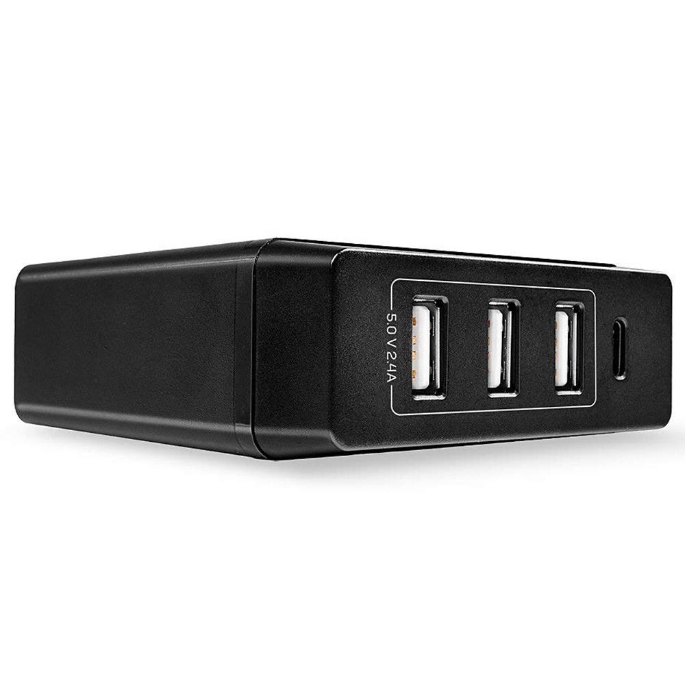 Hub USB LINDY 4 Port USB Type C and A