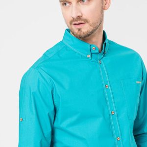 CAMASA CASUAL BARBATI TURQOISE XXL