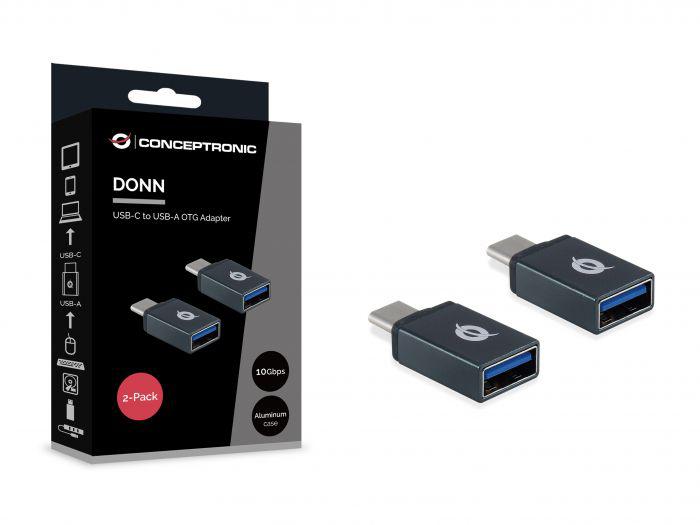Docking station CONCEPTRONIC DONN03G, USB Type-C, Negru, 2 ani Garantie