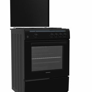 ARAGAZ GAZ HEINNER HFSC-V60BK, 4 ARZATOARE, SUPORT EMAIL, CAPAC METALIC,APRINDERE