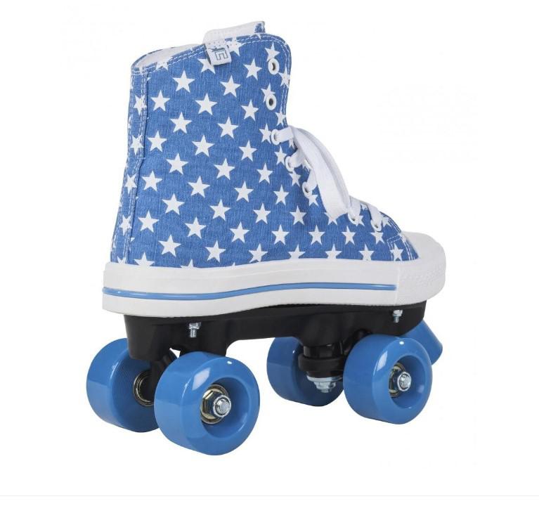 ROLE ROOKIE CANVAS HIGH STARS 35 ALBASTRU/ALB - imagine 4