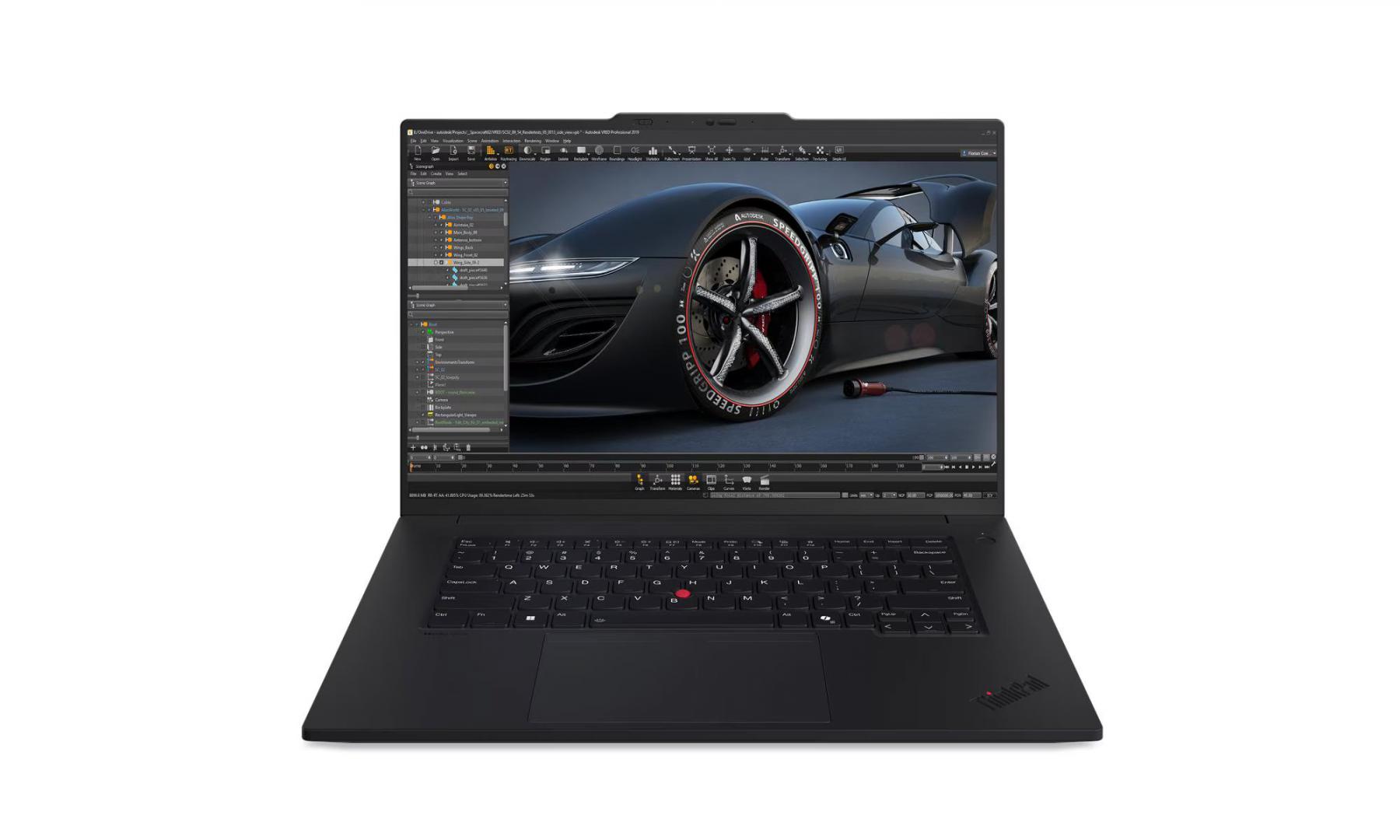 Laptop Workstation Lenovo ThinkPad P1 Gen 7, cu procesor Intel