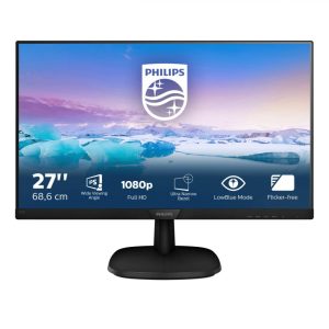 Monitor Consumer Philips 273V7QJAB/00, 27", 1920 x 1080 pixeli, Black,