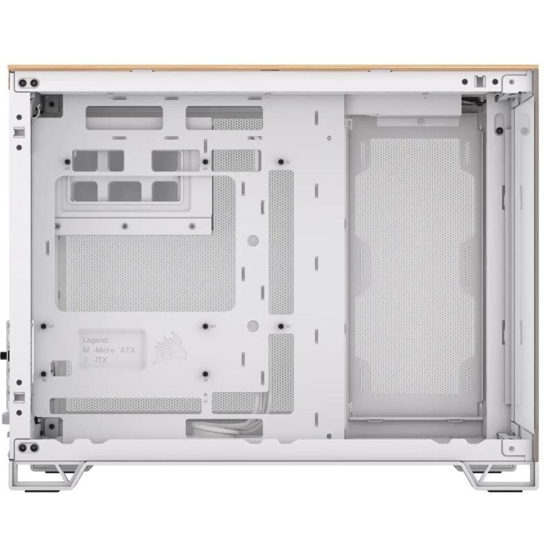 Carcasa CORSAIR 2500X, RGB, Mid Tower, White - imagine 3