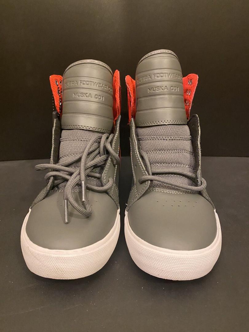 INCALTAMINTE SUPRA SKYTOP IV LIGHT GREY/WHITE/CHARCOAL, 44.5 - imagine 4