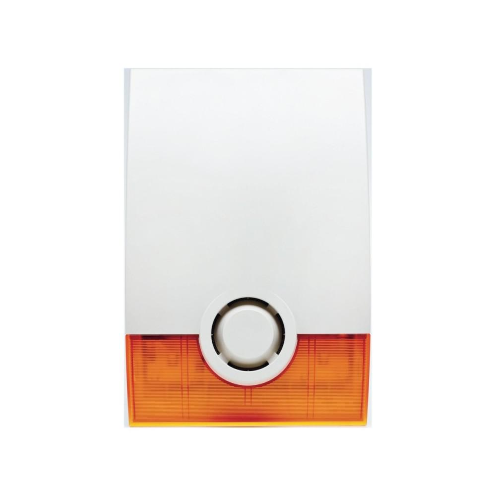 Sirena de exterior wireless cu flash Videofied OSX200, avertizare acustica