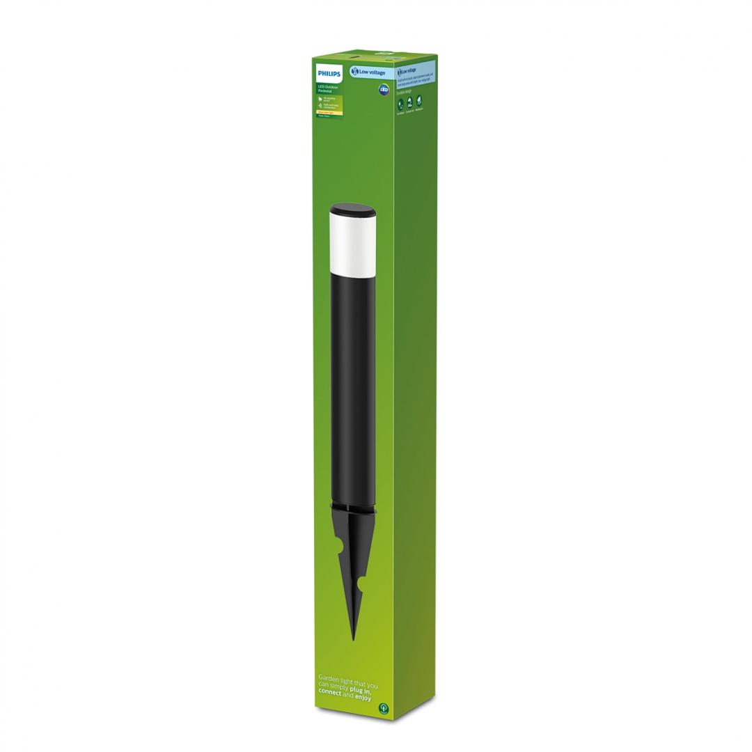 Stalp LED pentru exterior cu spike Philips PUREX GARDENLINK, 1.5W,