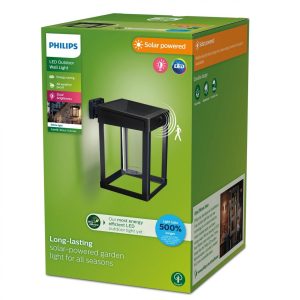 Aplica LED solara pentru exterior cu senzor de miscare Philips