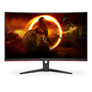Monitor Gaming AOC CQ32G2SE/BK, 31.2", 2560 x 1440 pixeli, Black,