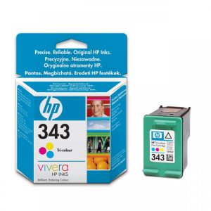 Cartus HP 343, Cyan, Magenta, Yellow