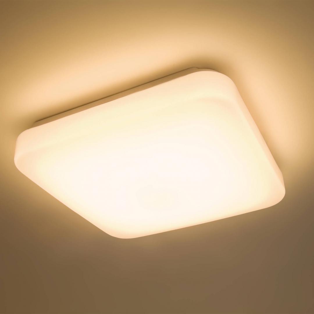 Plafoniera LED Philips Mauve SQ, 17W, 1700 lm, lumina calda - imagine 3