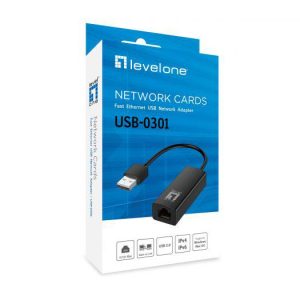 USB Adapter LevelOne USB-0301, Fast Ethernet, Single - Band