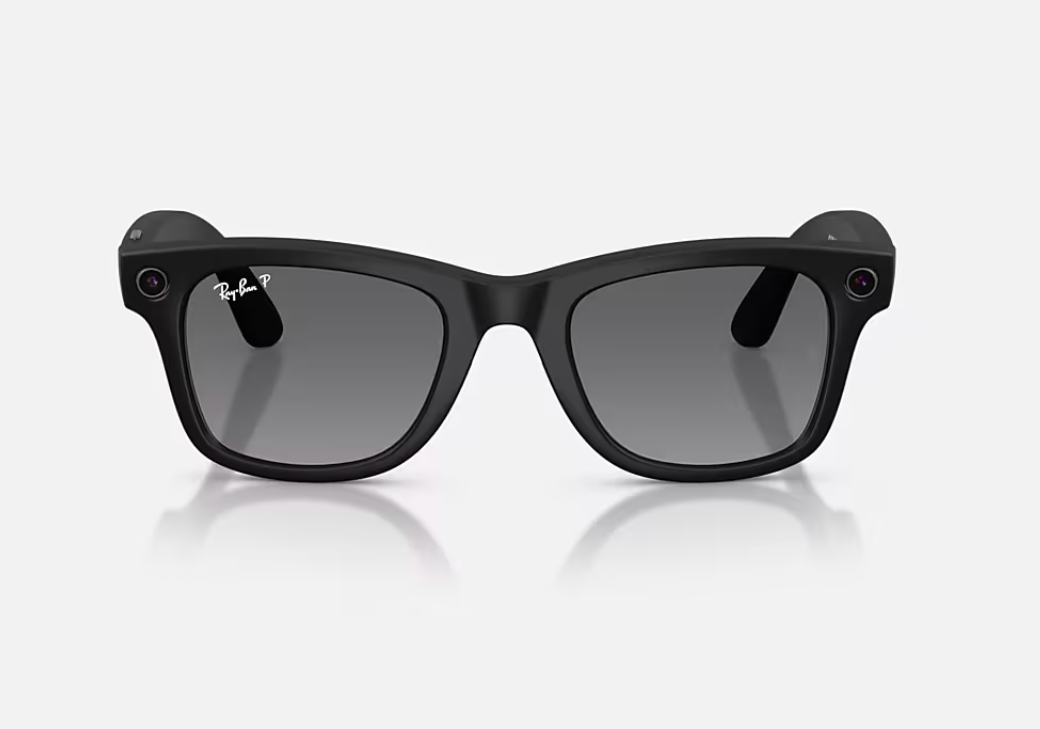 Ray-Ban Meta Wayfarer Gen 2 High Bridge Fit Matte Black - imagine 3