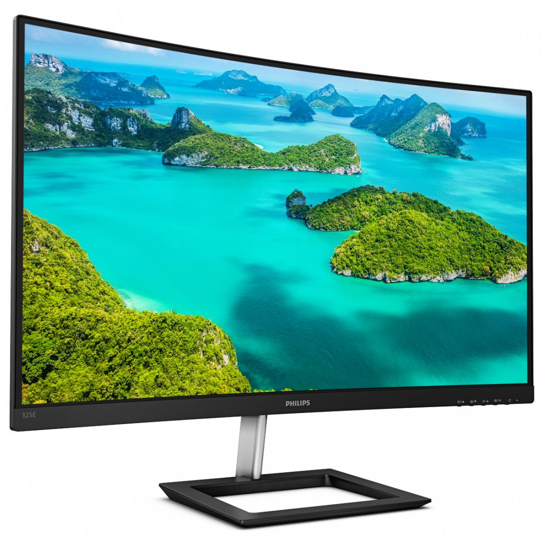 Monitor Consumer Philips 325E1C/00, 31.2", 2560 x 1440 pixeli, Black, - imagine 7