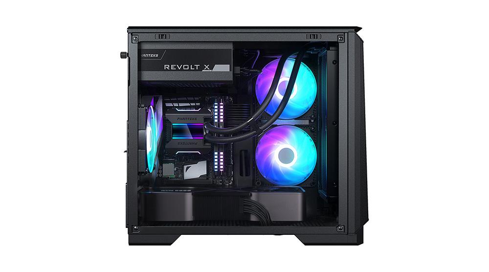 Carcasa PHANTEKS Eclipse P200A, RGB, Mini Tower, Black - imagine 6
