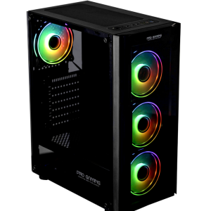 Carcasa PRO GAMING BLAZE, RGB, Mid Tower, Black