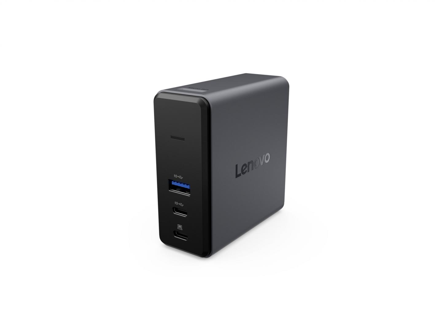 Docking station Lenovo X9 Charging GaN Dock, USB Type-C, 60W, - imagine 5