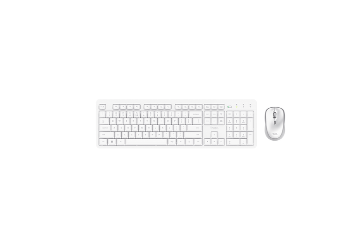 Kit Wireless tastatura si mouse Trust Ody II, taste numerice, - imagine 3