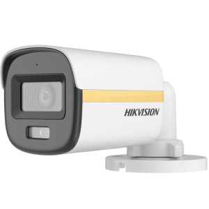 Camera de supraveghere Bullet 2MP ColorVu Dual-light Hikvision DS-2CE10DF3T-LFS(2.8MM), lentila
