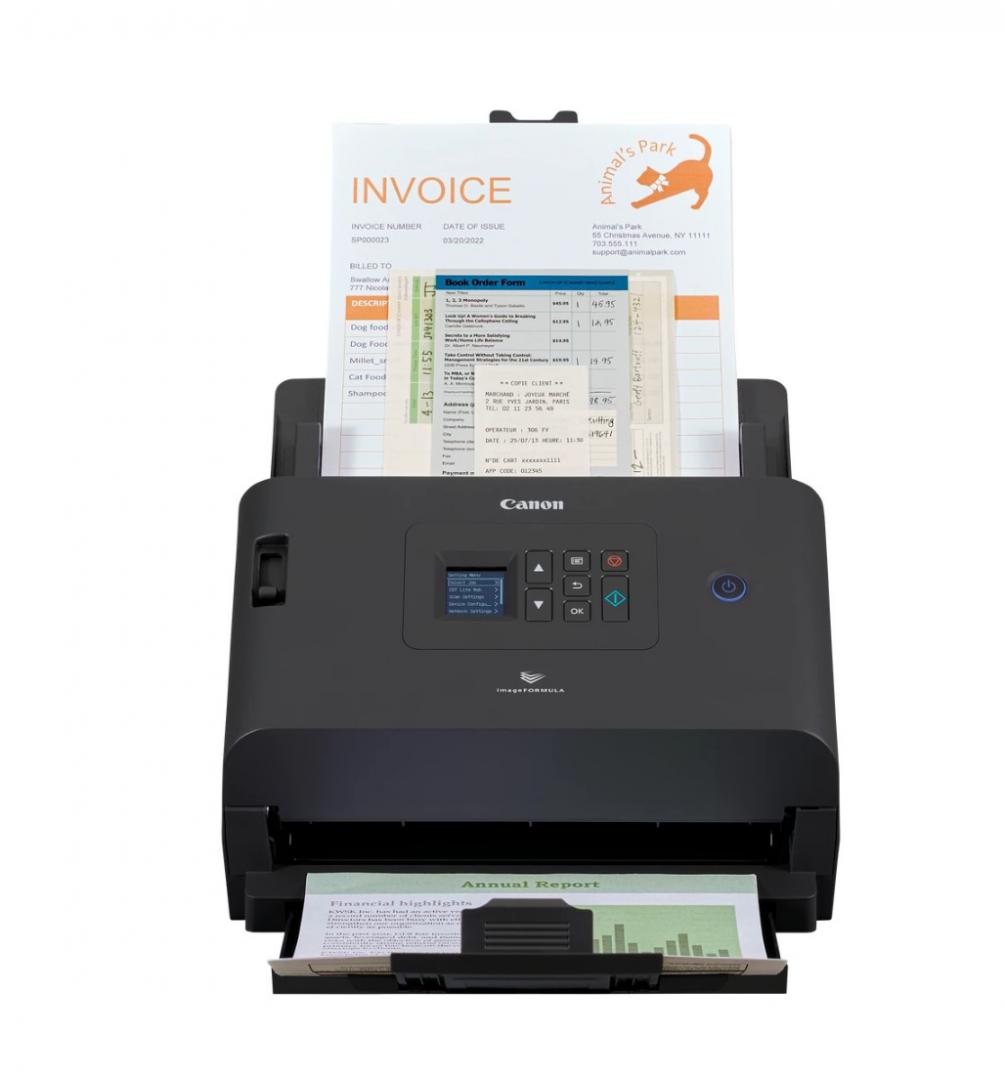 Scanner Canon imageFORMULA DR-S250N, A4, Automat, Sheetfed, USB + LAN