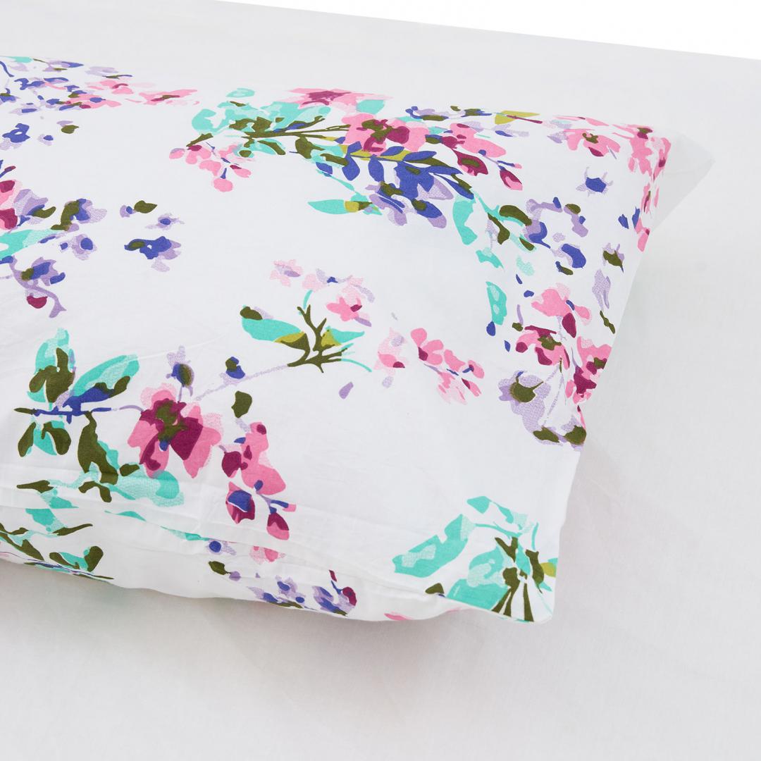 Set de pat king size bumbac,144TC,Sakura - imagine 7