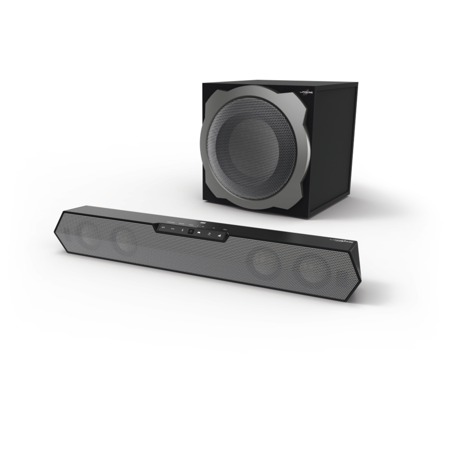 Sistem audio Hama uRage SoundZbar 2.1,Bluetooth 2.1 + EDR putere