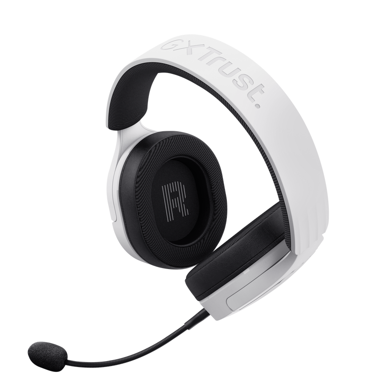 Casti Head-band Trust GXT 490 FAYZO, Wired, alb - imagine 3