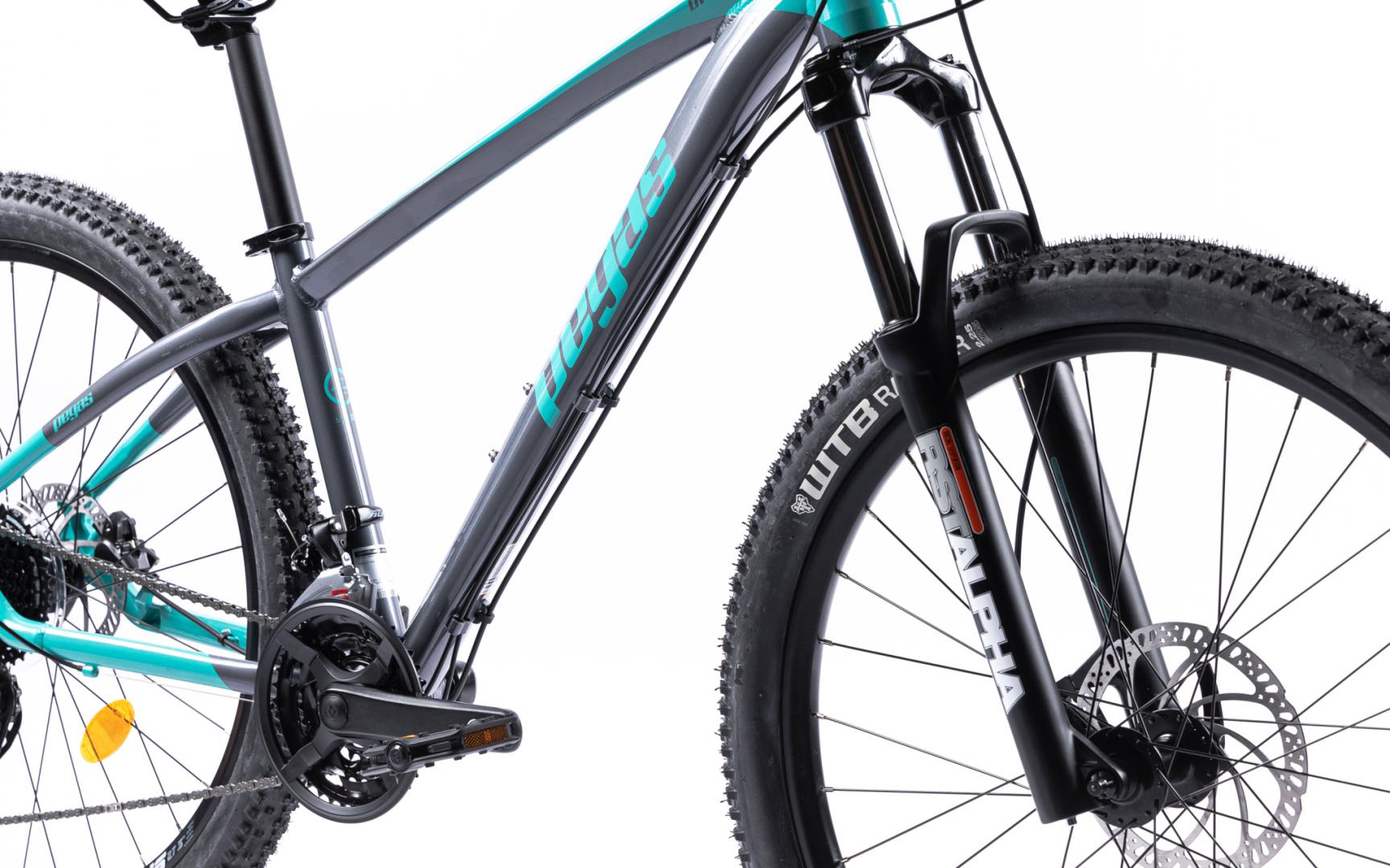 Bicicleta MTB Pegas DRUMET XS 27.5'' GRI TURCOAZ - imagine 13