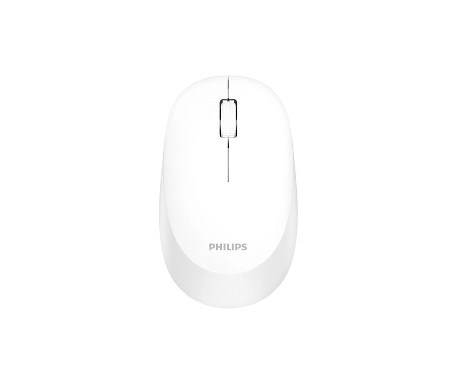 Mouse Wireless Philips SPK7307WL, 1600 dpi, Alb