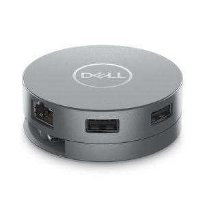 Docking station DELL DA305, USB Type-C, 90W, Gri, 1 an
