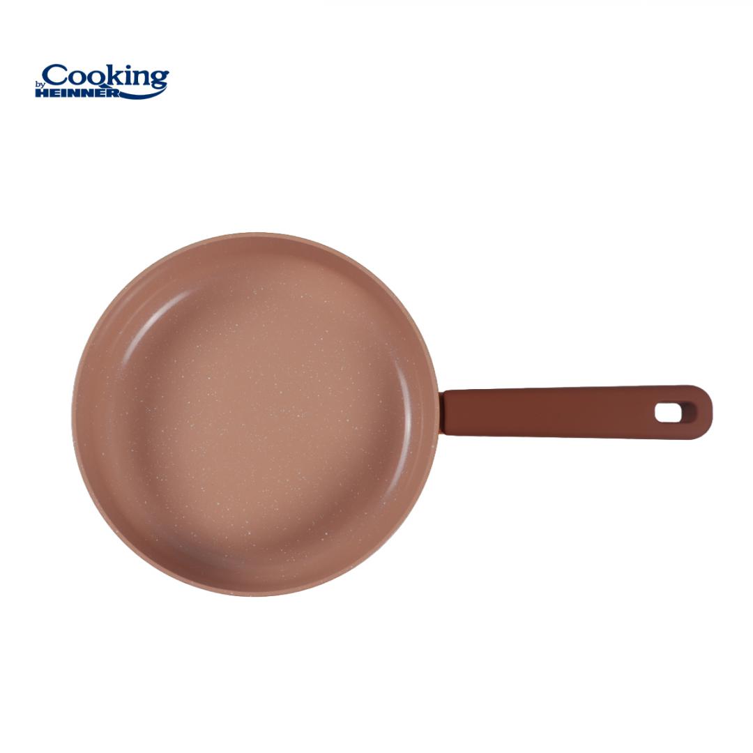 TIGAIE ALUMINIU FORJAT 24x5.5CM, TERRA ROSSA, COOKING BY HEINNER - imagine 3