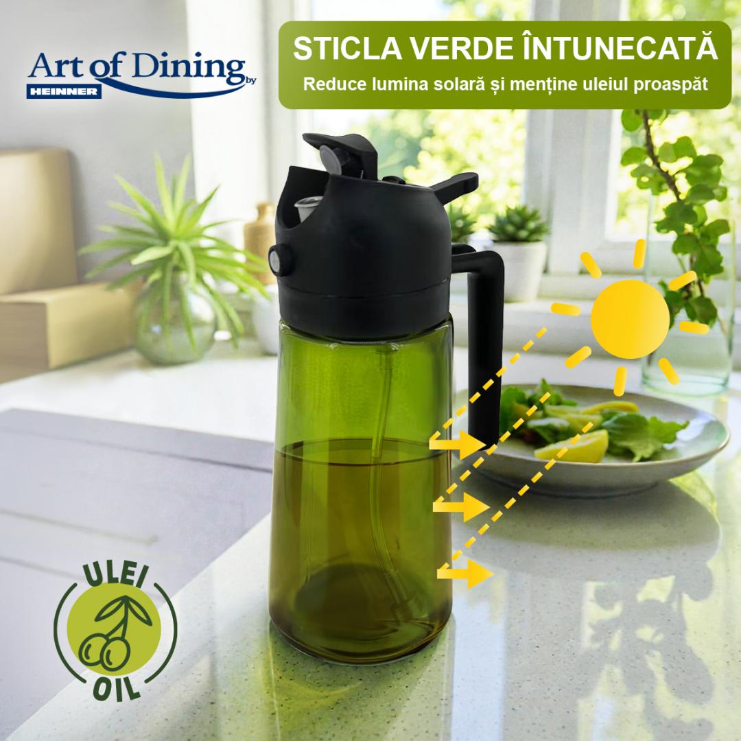 PULVERIZATOR ULEI/OTET 450ML, 2 IN 1, ART OF DINING BY - imagine 9