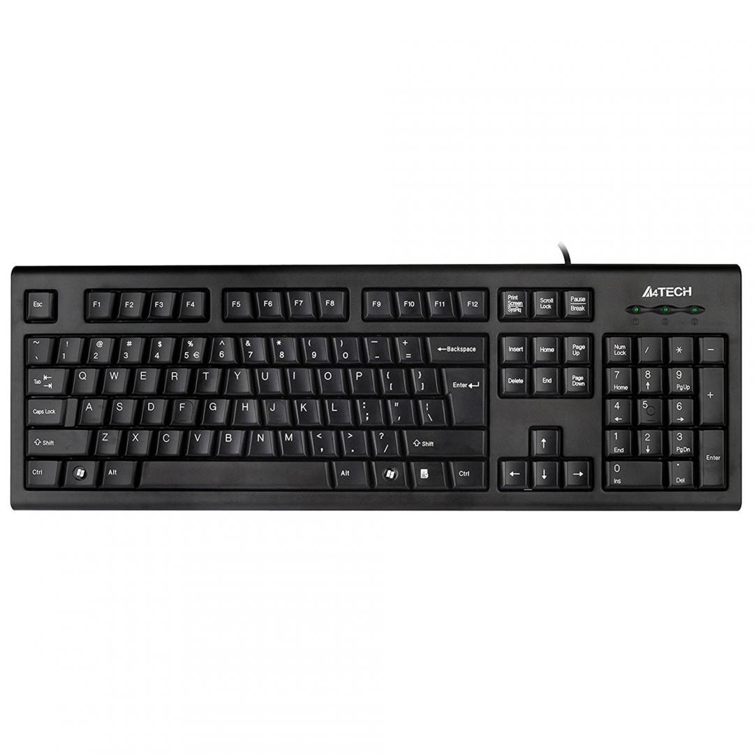 Tastatura A4Tech KR-85, USB, Negru