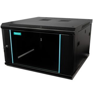 CABINET 19″ SPACER 6U 600x600mm, fixare pe perete, Flatpack (dezasamblat),