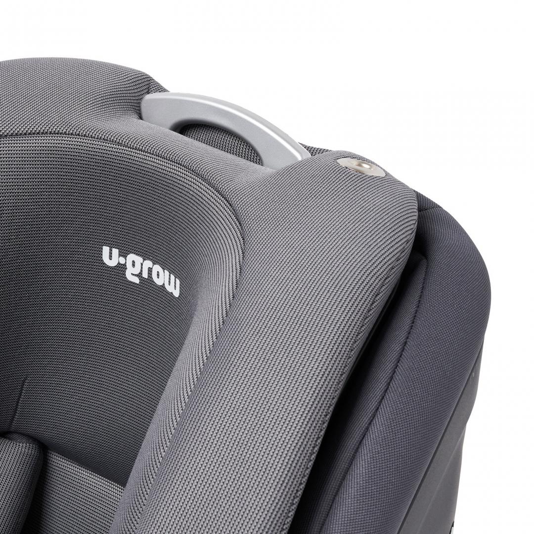 Scaun auto I-size U-Grow Goldfix Plus, isofix, 76-150 cm (9-36 - imagine 9