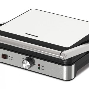 Gratar electric Heinner, placi fixe cu invelis antiaderent, temperatura reglabila,