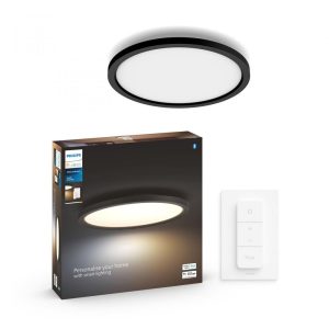 Plafoniera LED Philips Hue Aurelle, Bluetooth, 24.5W, 2450 lm, lumina
