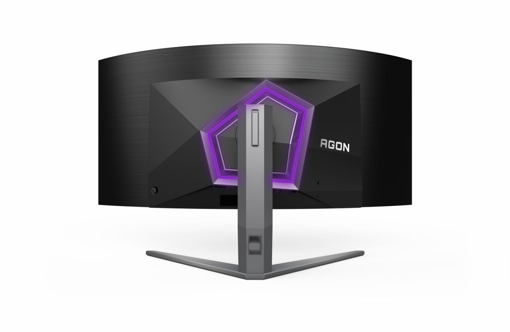 Monitor Gaming AOC AG456UCZD, 44.5", 3440 x 1440 pixeli, Black, - imagine 14