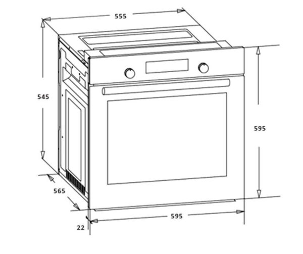 CUPTOR INCORPORABIL HEINNER HBO-S624LTG-IX - imagine 4