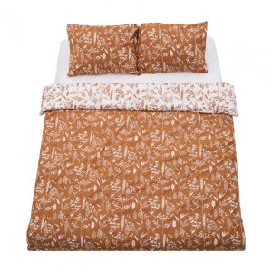Lenjerie dubla 100% bumbac,4 piese, Meng