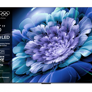 Televizor TCL QD-MiniLED 55C61K, 139 cm, Smart Google TV, 4K