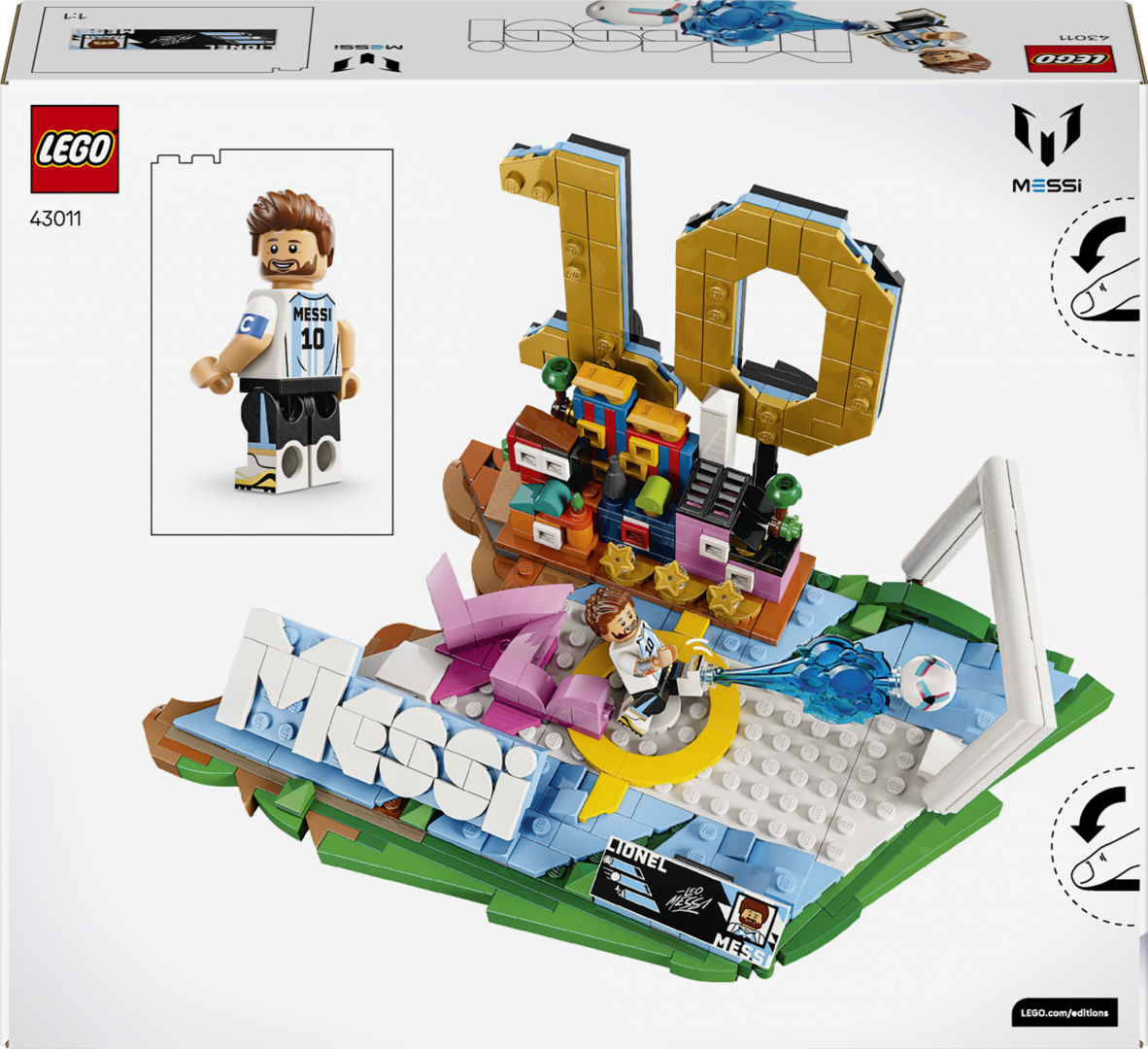 LIONEL MESSI MOMENTE IMPORTANTE DIN FOTBAL LEGO43011 - imagine 5