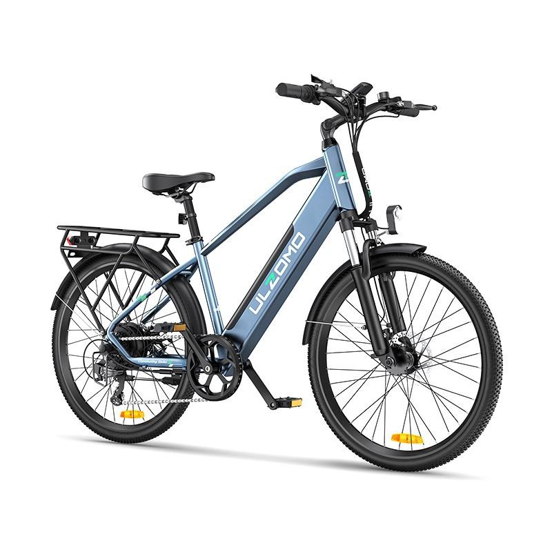 Bicicleta electrica Ulzomo Metro 26 E-bike, 250W, 36V 17Ah, autonomie - imagine 3