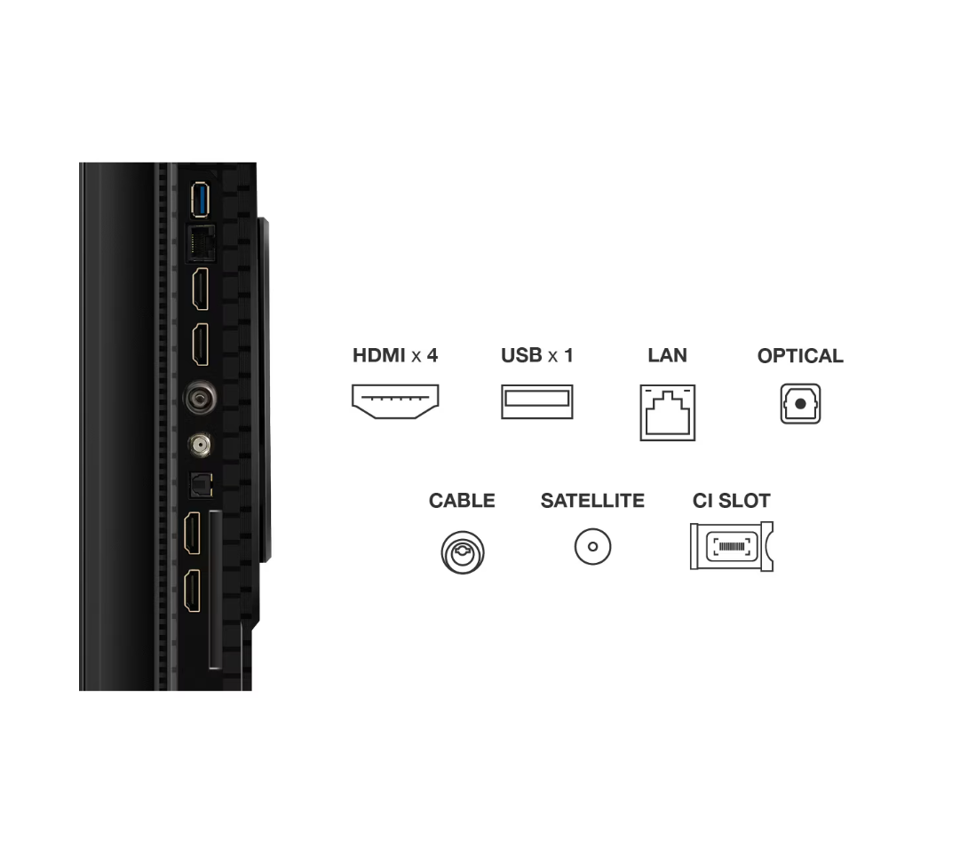 Televizor TCL QLED 55P8K, 139 cm, Smart Google TV, 4K - imagine 7
