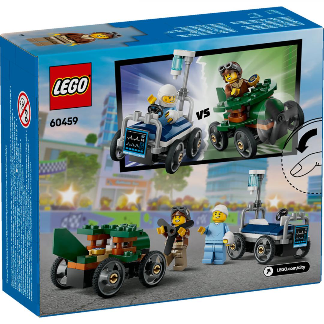 PACHET DE CURSE AVION VS. PAT DE SPITAL, LEGO 60459 - imagine 5