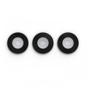 3 Spoturi LED RGB incastrate Philips Hue Xamento, Bluetooth, GU10