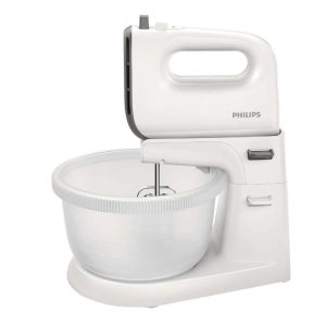 Mixer cu bol Philips Viva Collection HR3745/00, 450 W, Bol